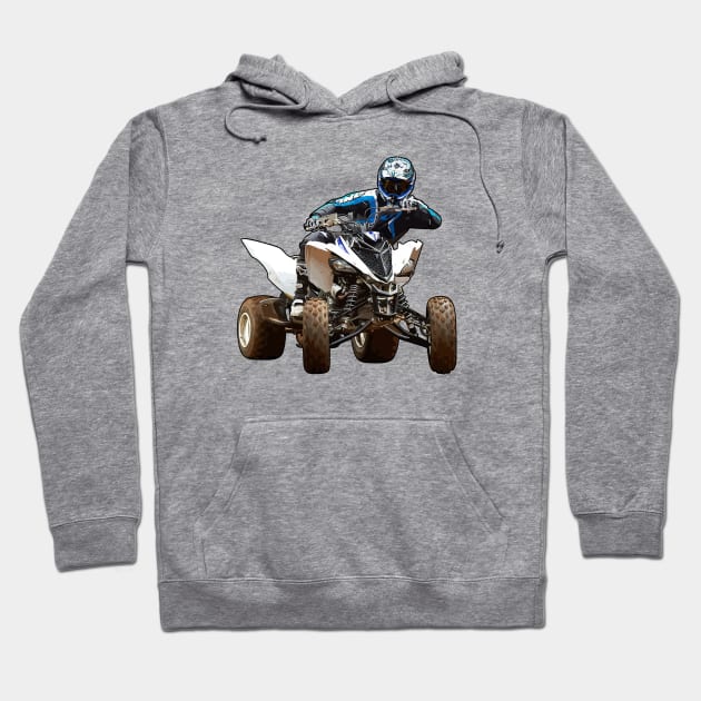 ATV Raptor Illustration Hoodie by KAM Std